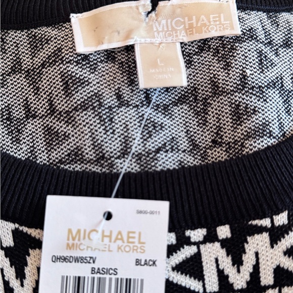 Michael Kors Black and White Logo Sweater & pant set - Picture 4 of 4
